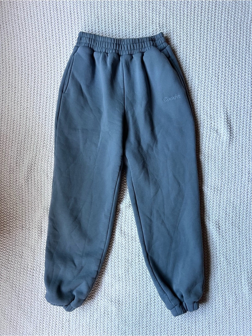 Comfrt Signature Fit Sweatpants Blue Sky Size Medium
